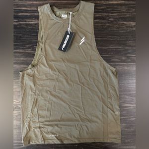 Puremotion Muscle Tank V2 - Combat Green - Small